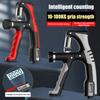 10-100KG Hand Gripper Trainer R-Shaped Spring Forearm Hand Trainer Adjustable Resistance for Muscle Building and Injury Recover