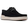 Clarks Замшевые ретро низкие кроссовки Мужские кроссовки Черные 261724497
