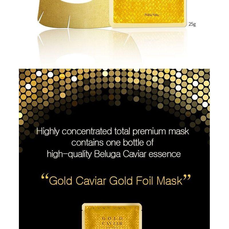 HOLIKA HOLIKA Prime Youth Золотая Икорная Фольгированная Маска 1 шт.
