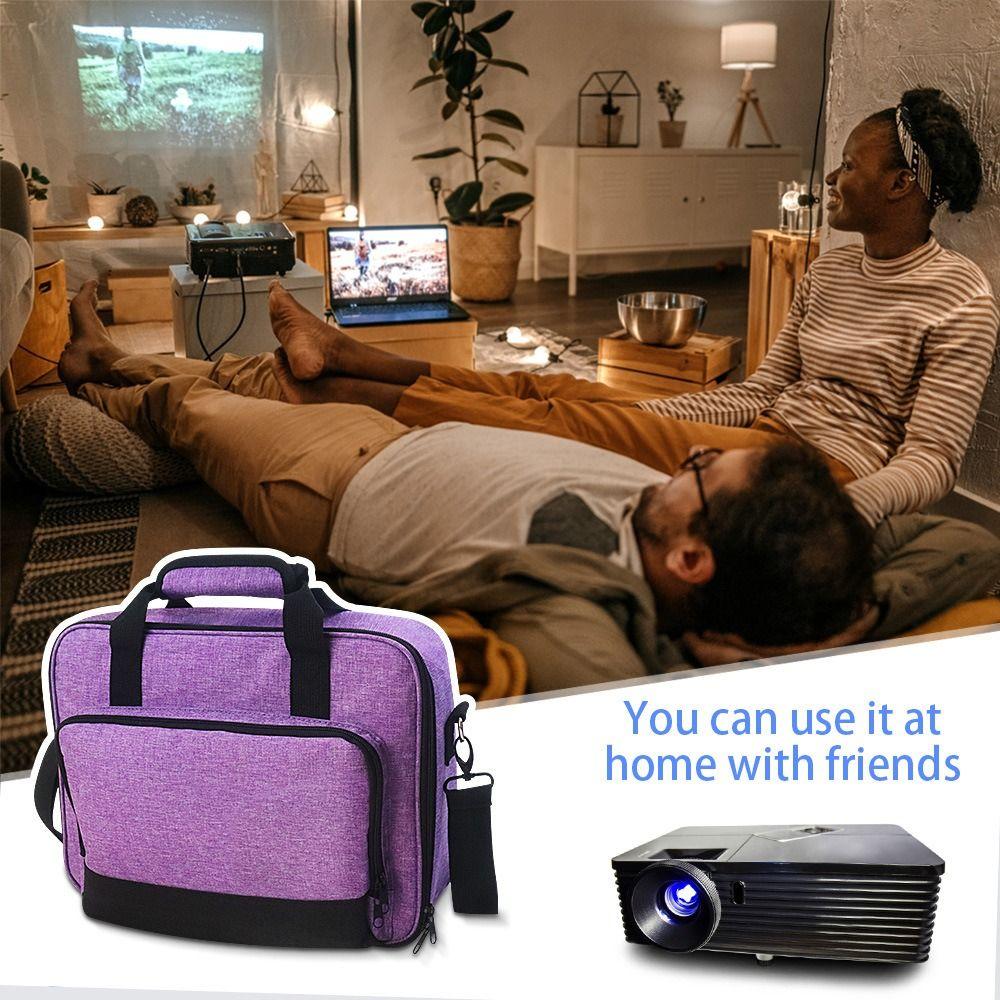 Portable Projector Storage Bag Business Style Projector Protect Case Electronic Equipment Storage