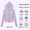 Женская тонкая куртка Ice Silk Sun Protection Jacket - 2024 УФ-устойчивый летний спортивный топ
