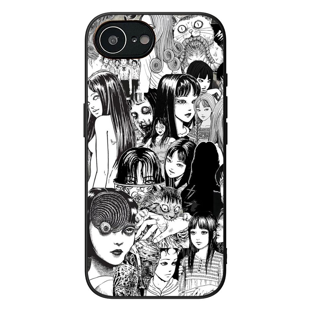 Чехол для телефона для Motorola Moto G86 G14 G35 G34 G45 G55 G64 G75 G85 G24 G15 G54 G57 Power Case Комиксы Томи Постер Дзюндзи Ито