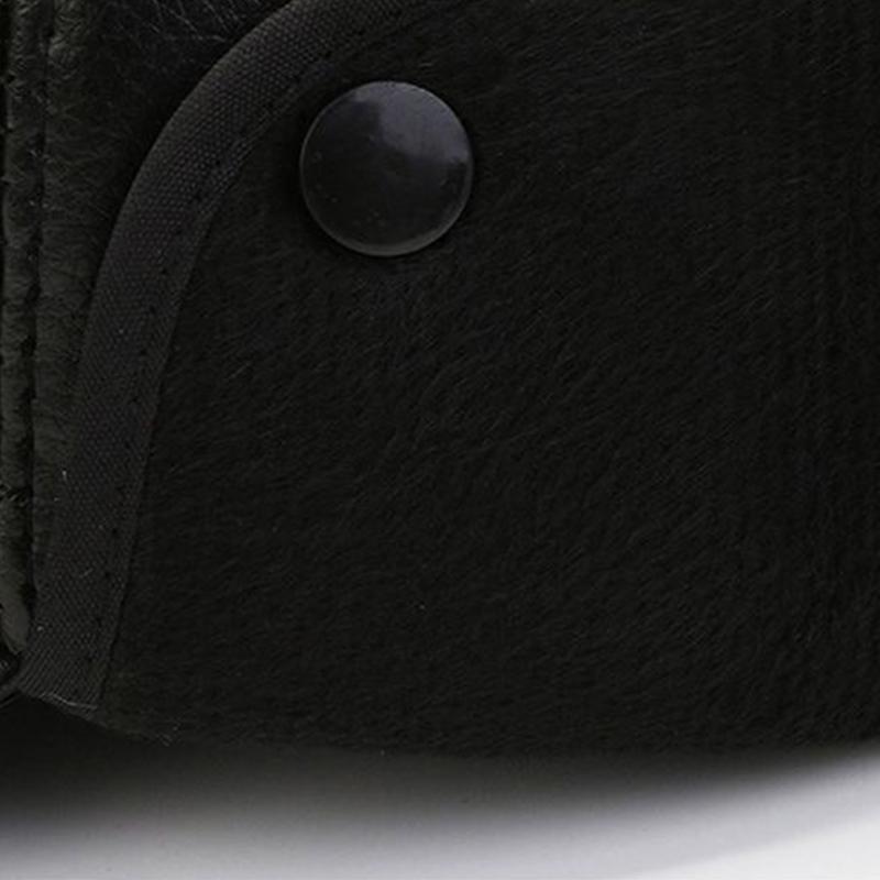 Осенние и зимние кожаные шапки для людей среднего и пожилого возраста, мужские зимние шляпы с козырьком для пап, зимняя теплая и универсальная защитная шапка для ушей