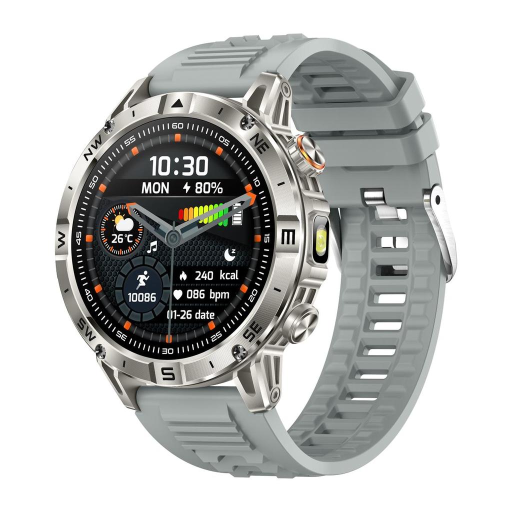 Умные часы QTLLBT с более чем 100 спортивными режимами, ответом на звонки/совершением звонков, фитнес-трекером, шагомером, пользовательскими циферблатами, погодой