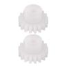 2pcs 17 Teeth Gear for Casstte Deck 190 Series Recorder Player