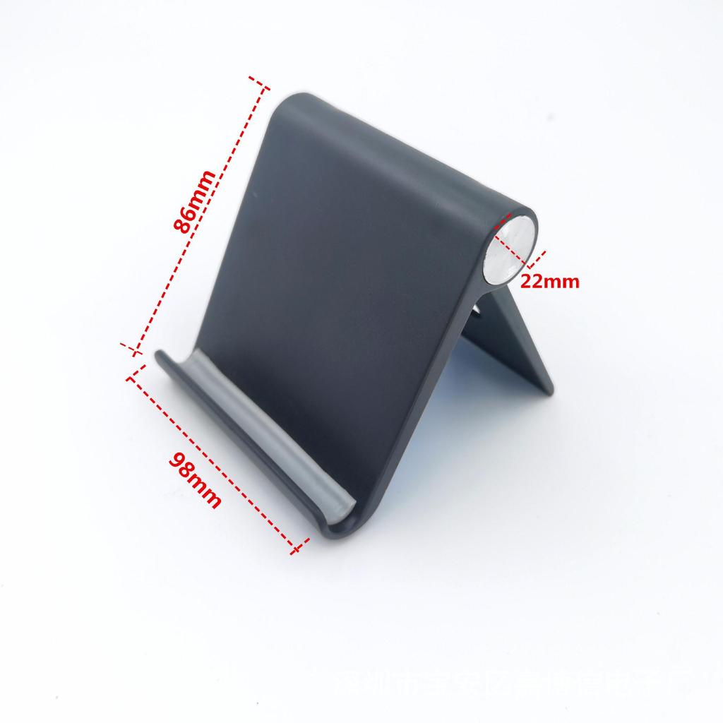 Wood Grain All-Metal Phone & Tablet Stand - Universal Holder for TV Show Watching, Custom Logo