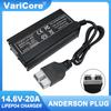 VariCore 14.6V 20A Smart Lifepo4 зарядное устройство 110-220V 4S 12V высокомощное зарядное устройство для литий-железо-фосфатного аккумулятора