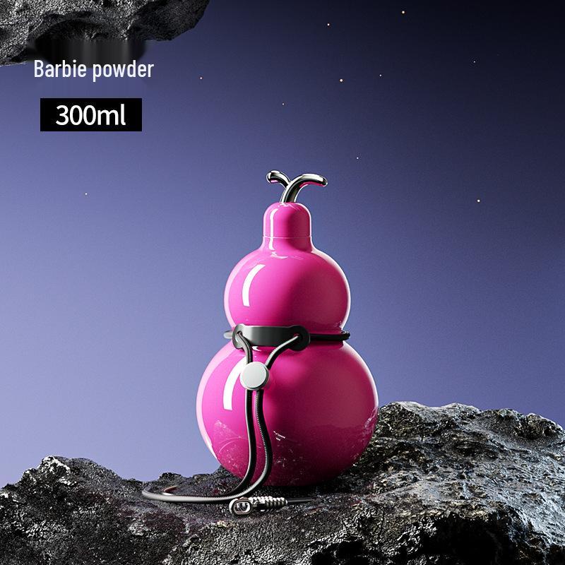 High-End Gourd Thermos: 316 Stainless Steel, Portable, Large Capacity, Unisex, Luxurious Design