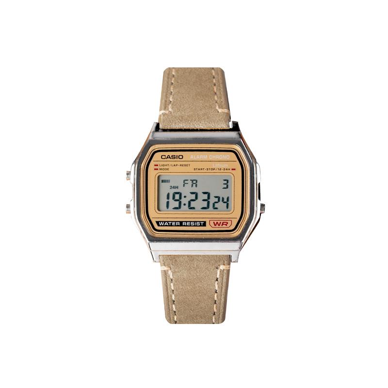 Casio Унисекс Кофейные часы A158WEA-9JF(Watch8--)