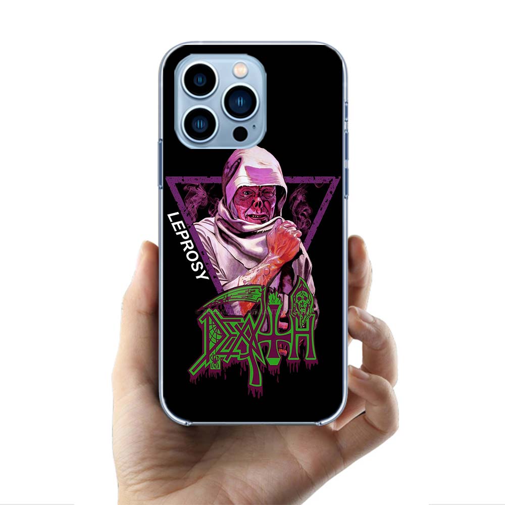 Metal Band D-Death Cases Phone Case For Iphone 17E 16E 17 Air 16 Pro Max 15 Pro 14 Plus 11 13 12 Mini Cover Cases Compatible wit