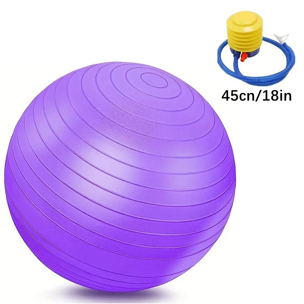 Fitness Ball Yoga Ball Various Sizes Suitable for Exercise Pregnancy Stability Explosion-proof Balance Ball with Fast Pump