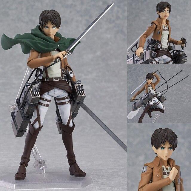 18cm Attack On Titan Figure Rival Ackerman Action Figure Package Ver .Levi Pvc Action Figure Rivaille Collection Model Toys