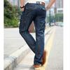 Mens Jeans Casual Military Multi-pocket Jeans Men Fashion Jeans Large