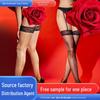 Aurora Ultra-Thin Shiny Lace Thigh-High Garter Stockings