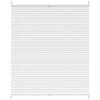 VidaXL Store Plissé Blanc 100x100cm Occultant Tamisant Fenêtre Store Vénitien 240609