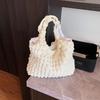Сумки через плечо Полиэстер Плиссированная сумка-облако Женская Большая вместимость Сумка через плечо Сумки Шоппинг Девушки Косметичка Сумка-тоут Bolsas
