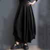 Plus Size High Waist Vintage Spring Summer Autumn Casual Loose Long for Woman Skirts Womens Skirt