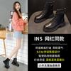 Leather Women's Boots New Autumn and Winter New Small Cowhide Martin Boots Women's Leather Thick Sole