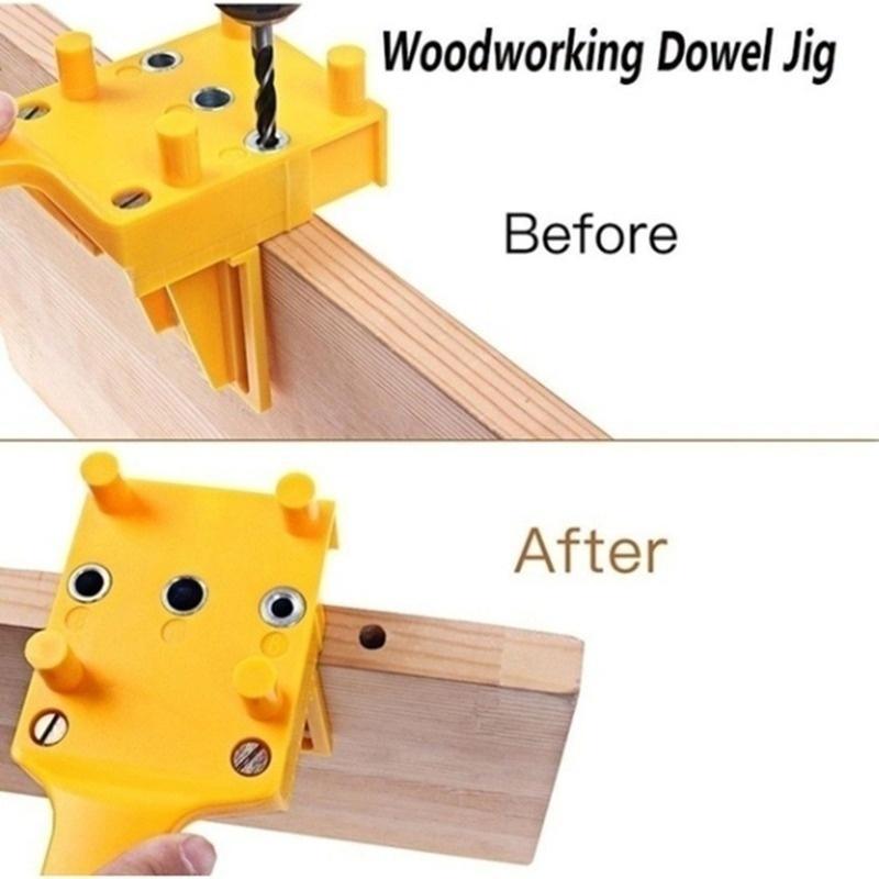 Woodworking Tool Handheld Drill Guide Hole Saw Tools Woodworking Dowelling Jig