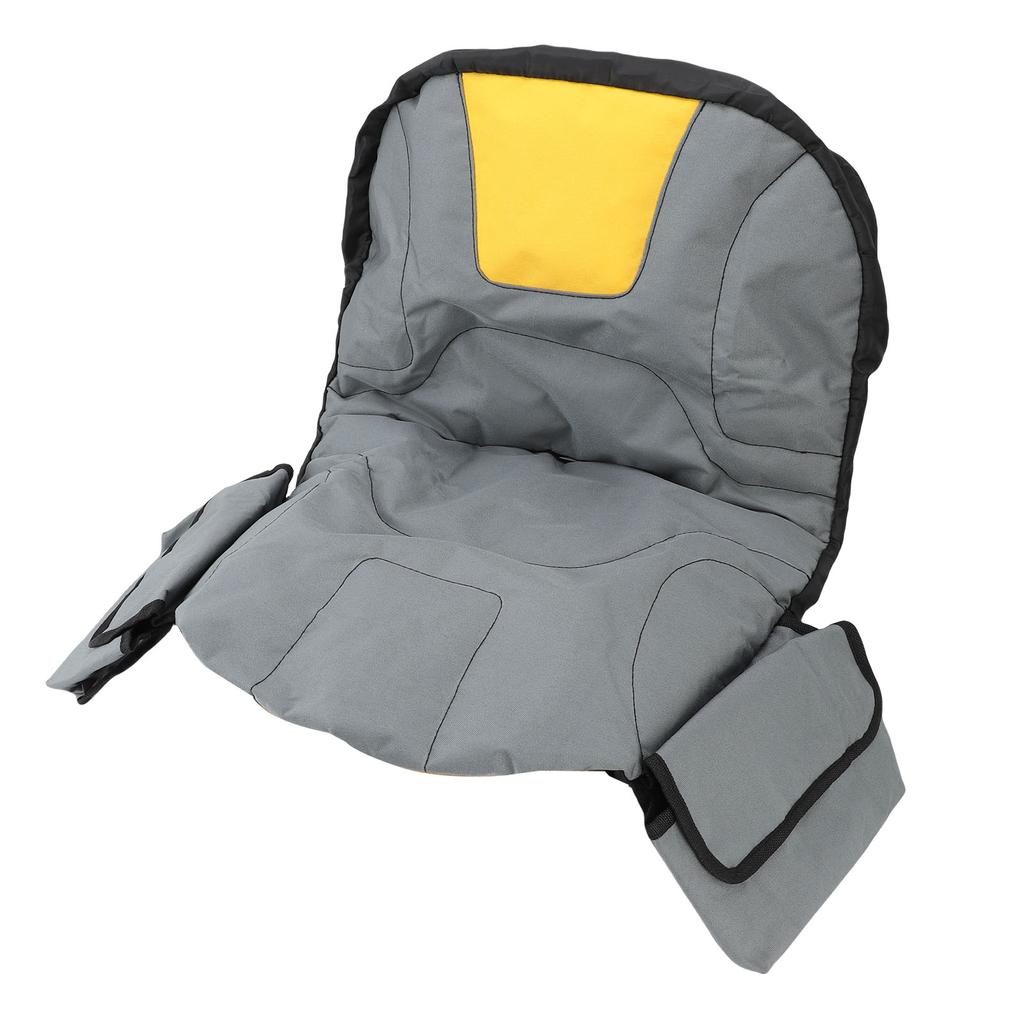 Чехол на сиденье газонокосилки-райдера, непромокаемый, пыленепроницаемый, регулируемый, протектор для сиденья трактора, серый