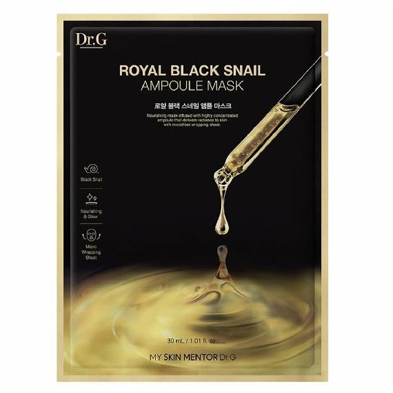 Dr.G Ампульная маска Royal Black Snail 30 мл*10 шт.