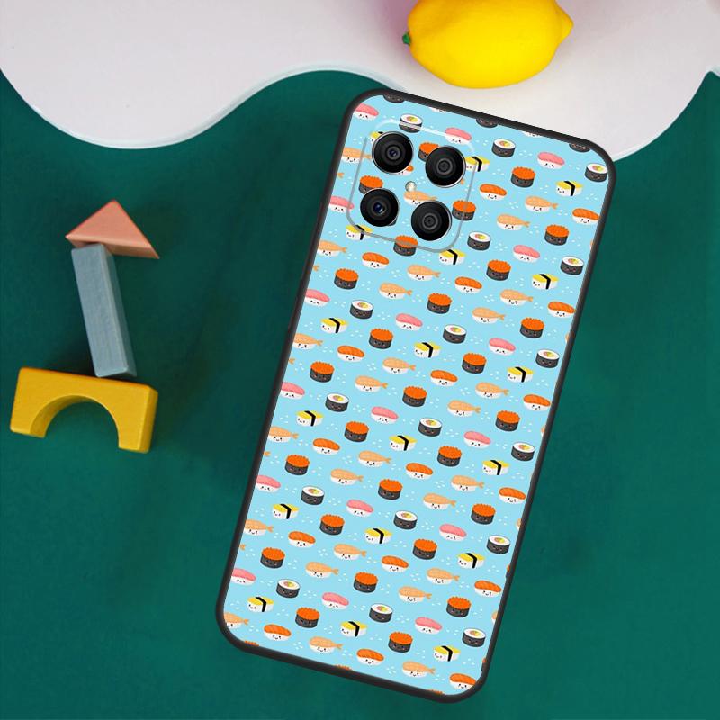 Sushi Case For Honor 200 Pro 50 70 90 X9a X8a X8 X9 X8b X9c X9b Honor Magic 7 Lite 5 6 Pro Cover