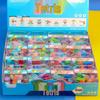 Creative Tetris Building Block Erasers for Kids - Fun Educational DIY Set