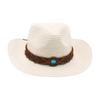 Премиальная ковбойская шляпа Прерии Солнцезащитная шляпа для путешествий и пляжа Соломенная шляпа Знаменитая соломенная шляпа
