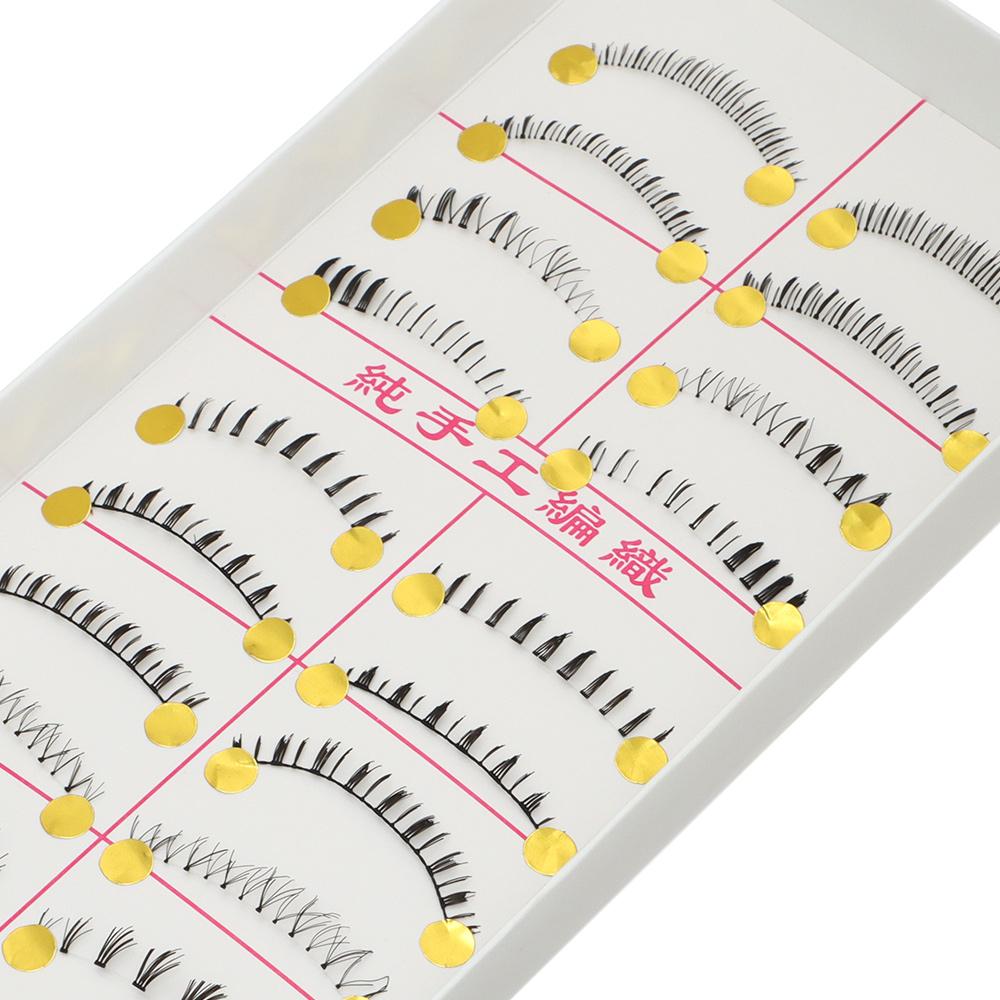 10 Pairs Hot Fake Natural Bottom Eye Lashes False Eyelashes Lower Handmade