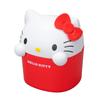 SEIWA Автоаксессуары Hello Kitty Мусорное ведро IMP338 с крышкой и Официально лицензированные товары HELLO KITTY SANRIO Sanrio в форме мордочки с противовесом от опрокидывания,