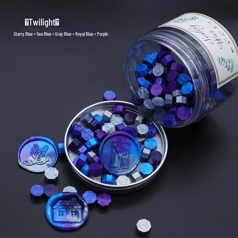 200pcs Colored Wax Seal Beads for DIY Projects in Large Bottle - Ideal for Journals & Wedding Invitations
