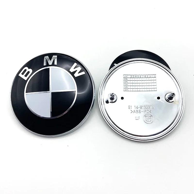 Для BMW Горячий 2025 1 шт. 82 мм 74 мм Автомобильный значок Логотип на капот передний задний багажник для Bmw E46 E39 E38 E90 E60 Z3 Z4 X3 X5 X6 511481323