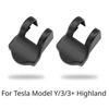 Для Tesla Highland Launch 2025 Крышка ограничителя двери автомобиля Защелка Крышка двери Аксессуары Внутренняя крышка L3G3