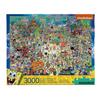 Nickelodeon SpongeBob Square Pants Cast 3000 Piece Jigsaw Puzzle [Item]