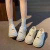 Spring Thick-soled Heightening Women's Shoes White Shoes Women's New Casual Muffin Board Shoes Women's Shoes