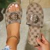 Women Platform Slippers Casual Designer Shoes Women Flat Outdoor Floral Sandals Fashion Beach Slippers New Summer Slides Women