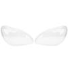 1Pair Headlamp Lens Cover Transparent Left Right Front Headlight Lens Cover Replacement for Benz