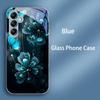 Для Samsung A70 A70s A71 A72 A73 Модный Новый Чехол Для Galaxy A50 A50S A51 A52 A52S A53 A54 A55 A56 ПК Закаленное Стекло Чехол для Телефона