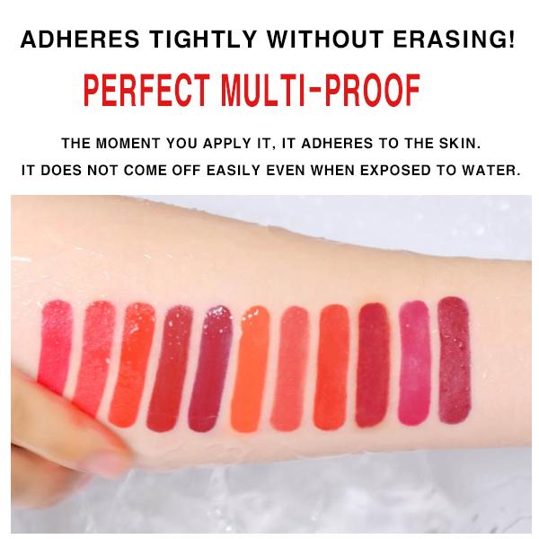 Meristed Liltatu Water Lip Tint 2.7g, 11 Types, Korean Cosmetics