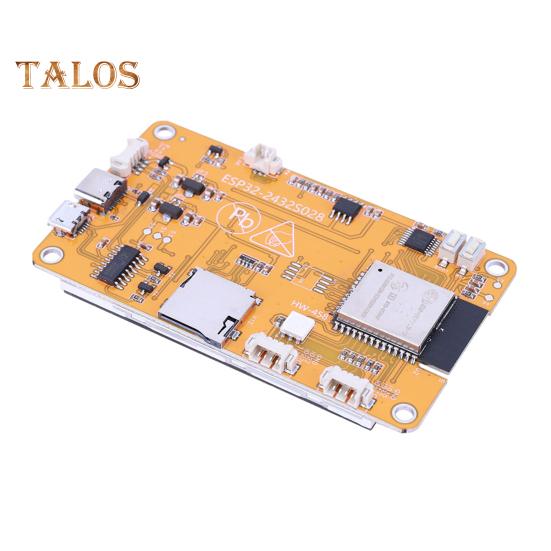 Плата разработки с поддержкой Bluetooth и 2,8-дюймовым интеллектуальным дисплеем, Wi-Fi-модулем, универсальным маломощным двухъядерным процессором