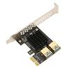 PCI E 1 на 2 Riser Card PCI E 1X на 2 Внешняя PCI E USB 3.0 карта расширения для Bitcoin Ethereum
