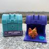 Animal Jam Блайнд Бокс Фигурка Коллекционная Сундук с Сокровищами Игрушка Возьми Питомца Детские Подарки на День Рождения Милый Мини-Питомник Украшение