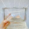 Transparent Acrylic Crossbody Chain Bag - Women's Evening Jelly Handbag