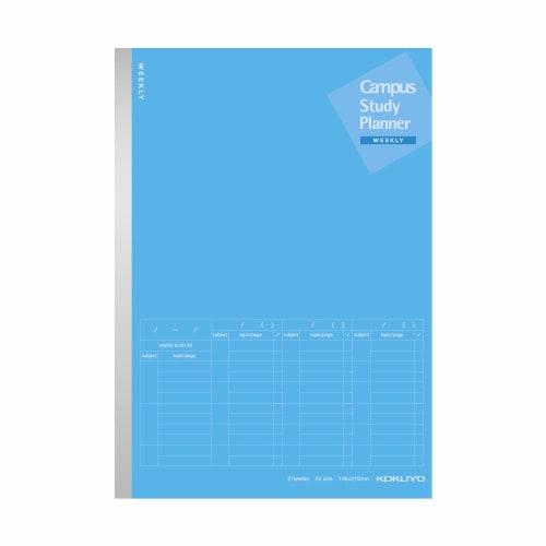KOKUYO Campus Note Study Planner Weekly Ruled A5 Blue No-Y82MW-B