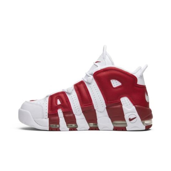 Nike Air More Uptempo White Red 414962-100