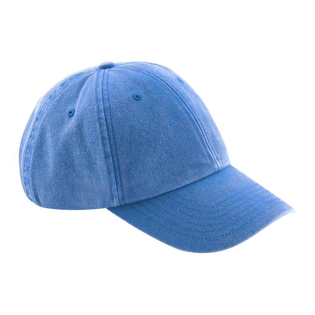 Beechfield Unisex Low Profile Vintage Denim-Look Cap