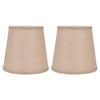2Pcs Modern Lampshade Home European Style E14 Lamp Shade for Table Lamps Floor Lamps Chandeliers