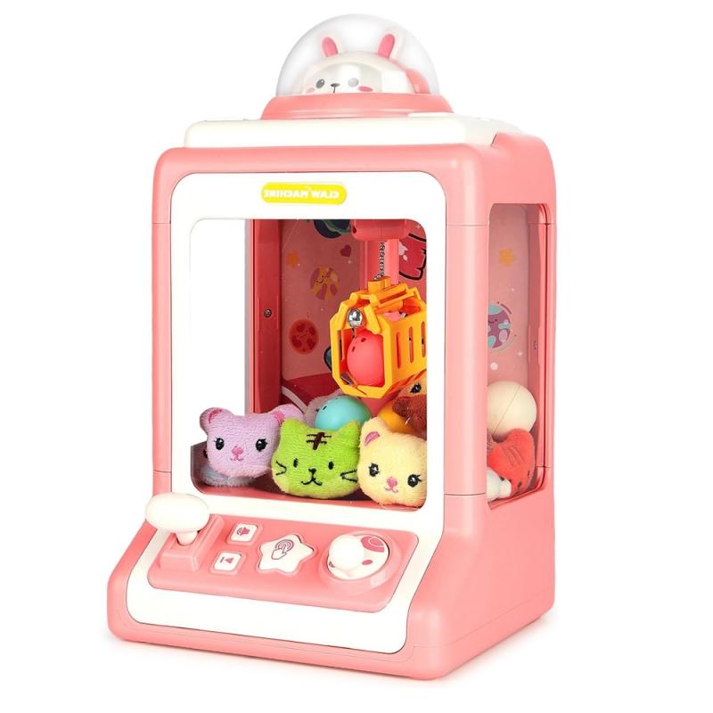 Мини-машина для кукол Игра для вечеринок Семейные интерактивные игры Мини-машины для ловли Мультяшные куклы Игрушки Праздник День рождения Детские подарки