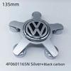 DKRSE1 For VW Volkswagen Jetta MK5 Golf 4pcs 135mm Volkswagen Golf Polo Car Wheel Center Caps 5Pins Rim Hub Cover Hubcap Logo Badge Emb