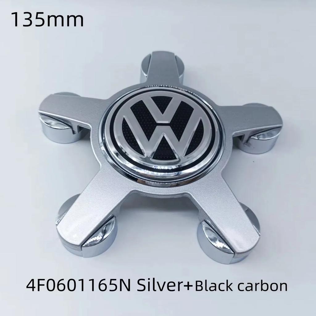 DKRSE1 For VW Volkswagen Jetta MK5 Golf 4pcs 135mm Volkswagen Golf Polo Car Wheel Center Caps 5Pins Rim Hub Cover Hubcap Logo Badge Emb